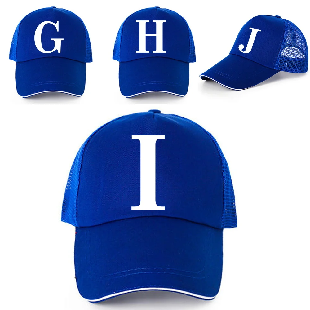 Sommer Neue Gorras Hombre Atmungsaktive Mesh Baseball Caps Hip Hop Frauen Mode Weiß Brief Drucken Einstellbare Hysterese Kappe Golf Hut