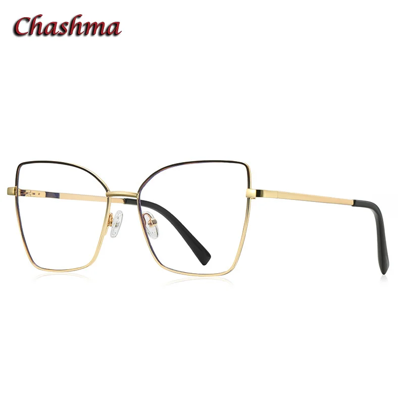 

Chashma Frame Cat Eye Prescription Glasses Spring Hinge Quality Light Women Fashion Optics Eyewear Eyeglass Optical Lenses