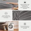 Waterproof Thicken Bed Cover Solid Color Mattress Protector Skin-Friendly Queen King Double Fitted Sheet Mat 90 150 180x200cm 5