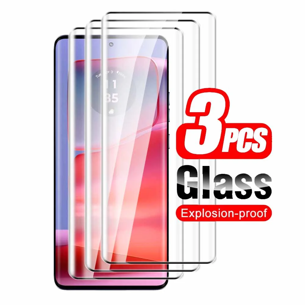 

Защитное стекло Moto Edge 50 Pro, 3 шт., закаленное стекло для экрана Motorola Edge 50 Pro Ultra 50Pro Edge50Pro, защитная пленка