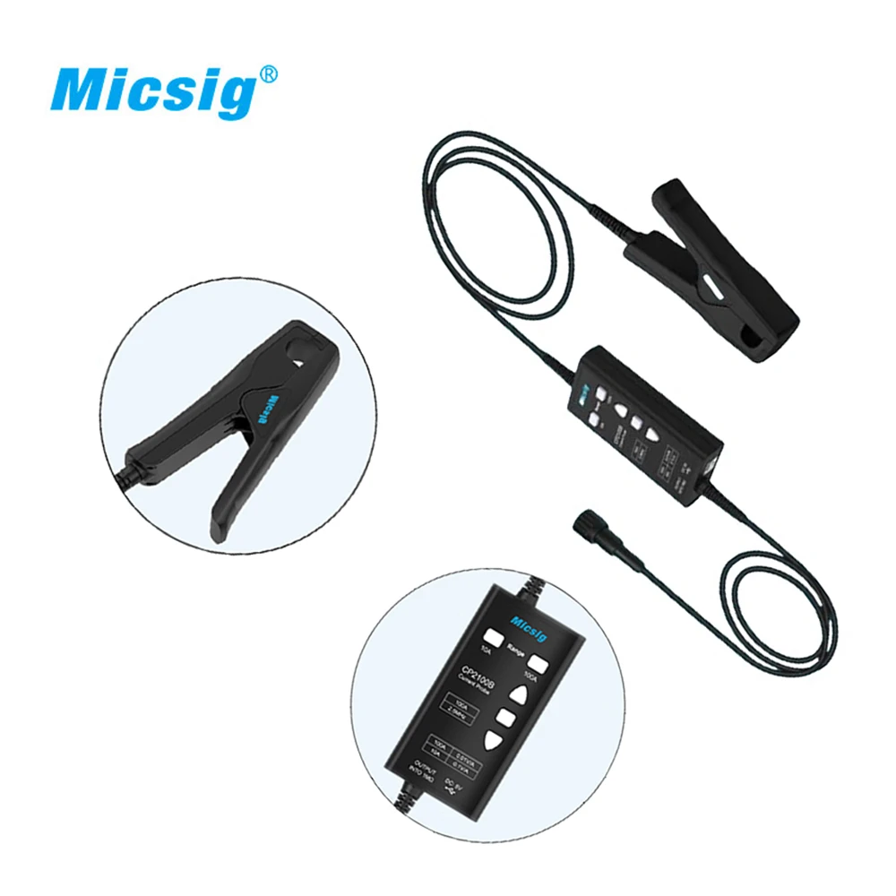 Description Picture 4 of itemMicsig CP2100A CP2100B AC/DC Current Probes 2.5MHz 10A/100A Maximum Measurable Current 100Apk 70.7Arms (DC+ACpk)