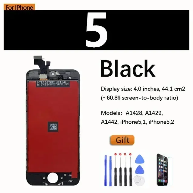 Per iPhone 5 Nero