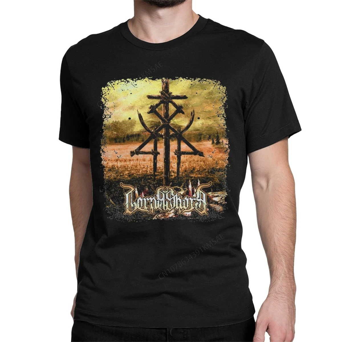 Men Women's Lorna Shore Album Cover Logo T Shirt Cotton Clothes Awesome ...