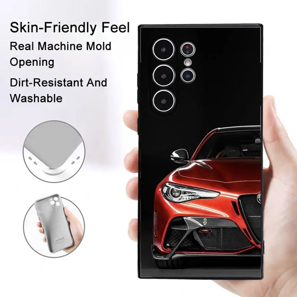 Frosted Non-Slip Full Cover Soft Car-Inspired Phone Case