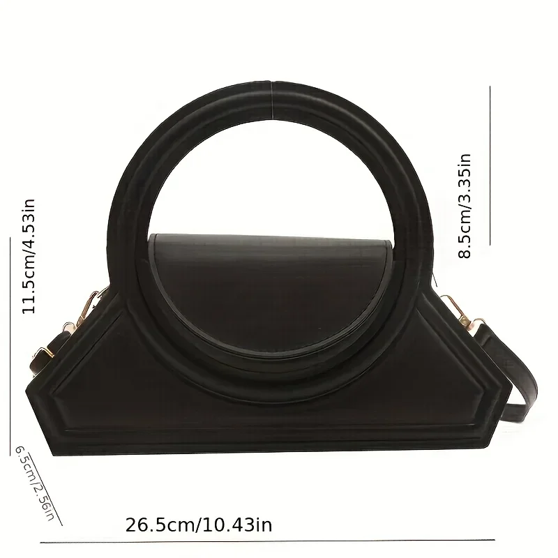 Solid Color Pu Leather Elegant Tote Bag, Versatile; Vintage Small Square Bag, Stylish Shoulder Crossbody Bag for Work Occasions