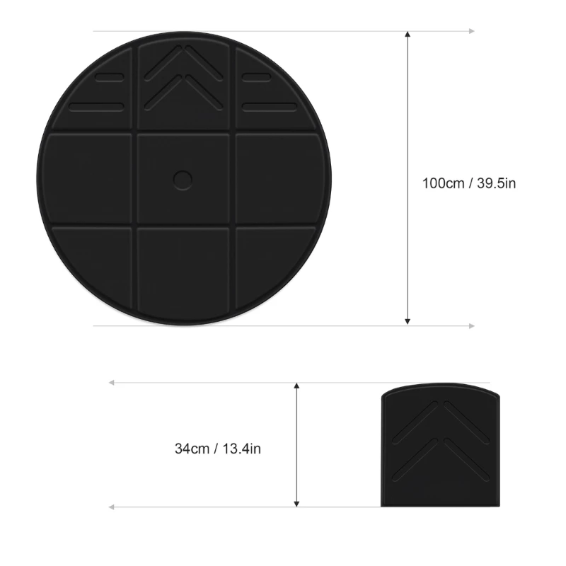 Universal Mat Non-slip Floor Mats Portable Cushion PU Leather Virtual Reality Sports Gaming Cushion for Switches