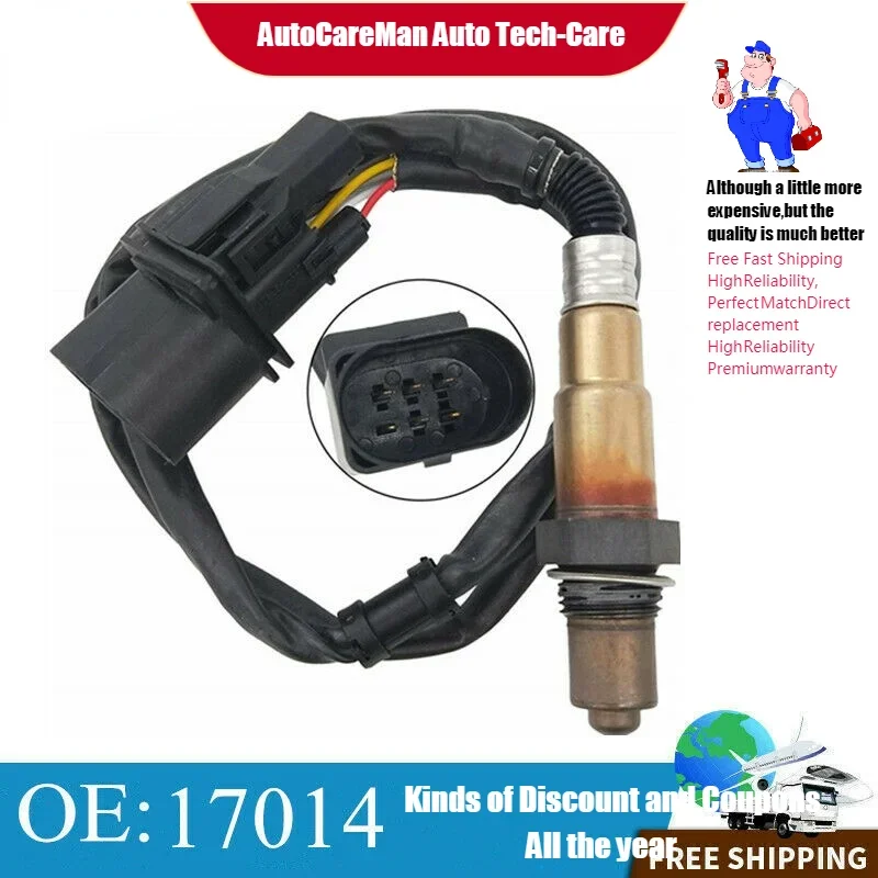 

LSU4.2 Wideband Replacement Oxygen O2 sensor for PLX Innovate LM-1 LC-1 Replace