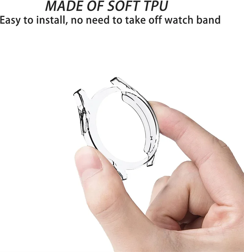 TPU Screen Protector Case For Huawei Watch GT3 46mm Soft Case Full Protective Cover for Watch GT 3 42mm Smartwatch Accessories watch screen protector case watch protective case watch cover watch protective cover tpu protective case watch accessory