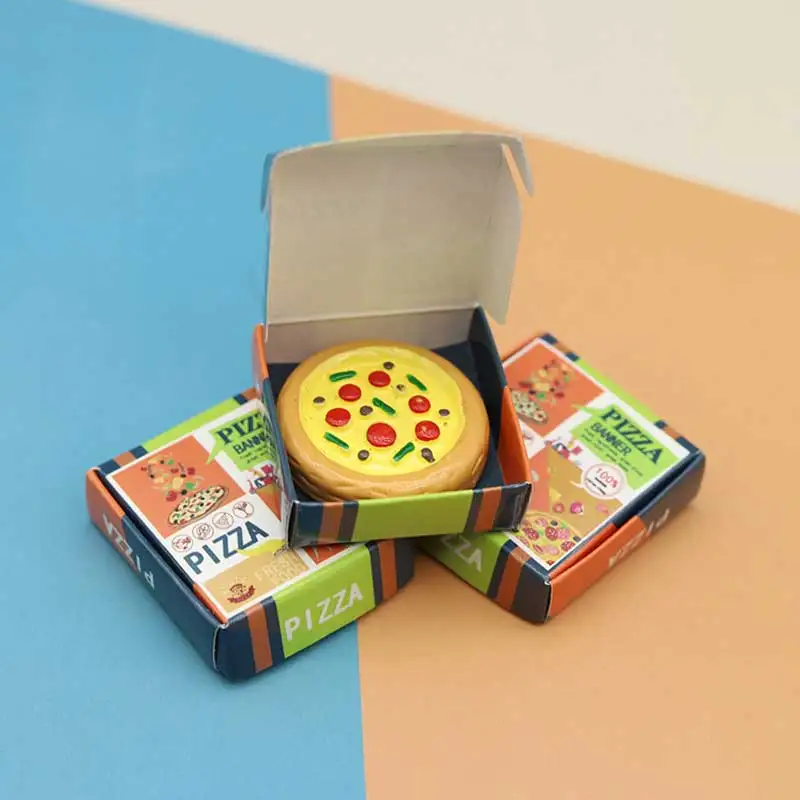 1set 1/6 1/12 Miniature Dolls Food Mini Pizza Bread Drinks Model for Barbie Blyth Dollhouse Kitchen Accessorie Kids Pretend Play 4