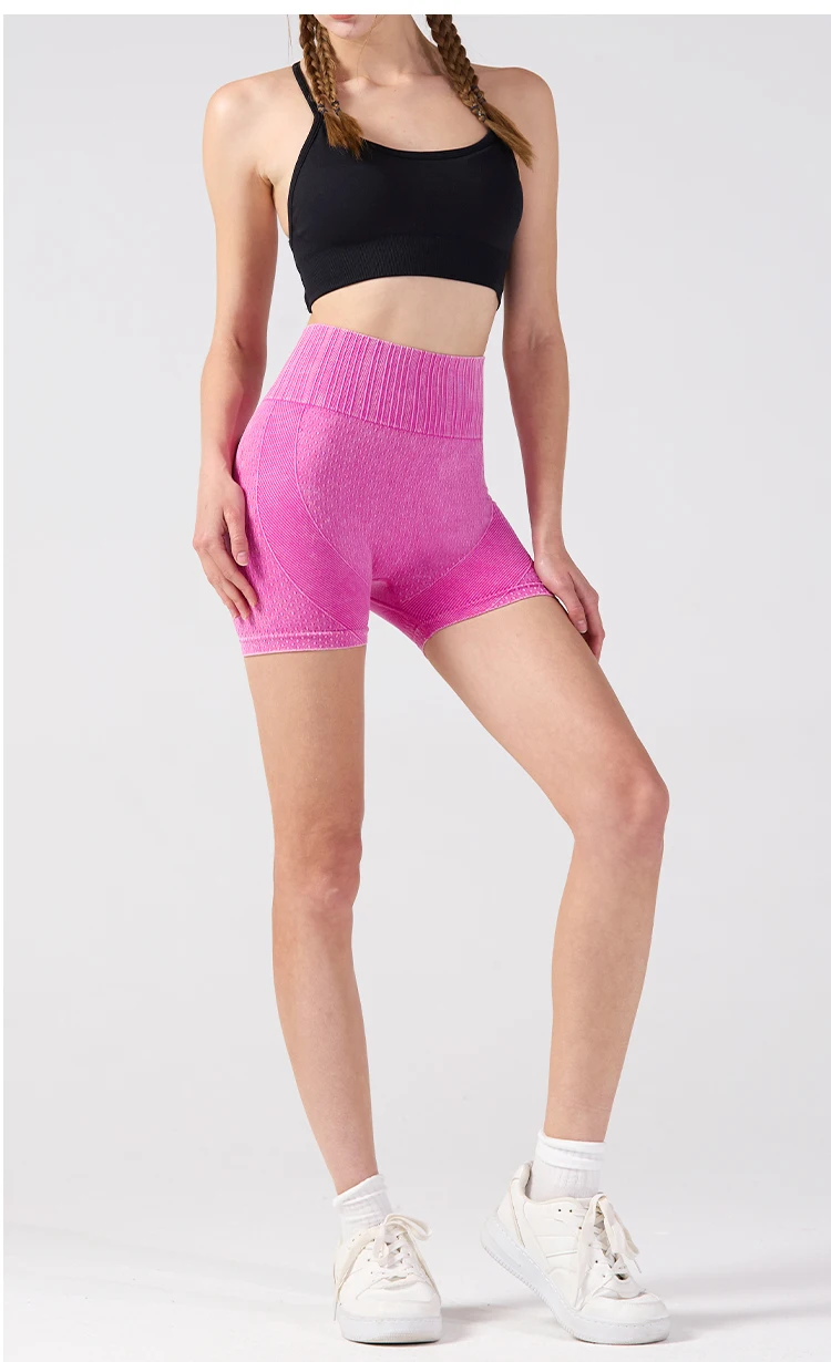 Yoga Shorts for Women Quick-dry Washed, Large Size Peachy Butt Yoga Pants Gym Yoga Underwear Women Tights Women Gym Shorts