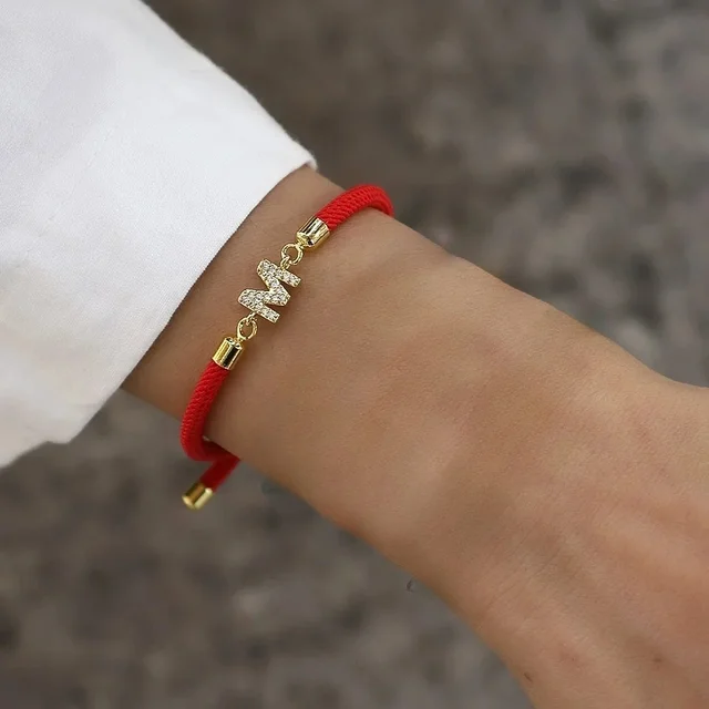 54210-ec8267.jpg New Brand Fashion Initial Letter Charm Bracelet Women Pave Zirconia A-Z Adjustable Rope Bracelet For Women Jewelry Gift