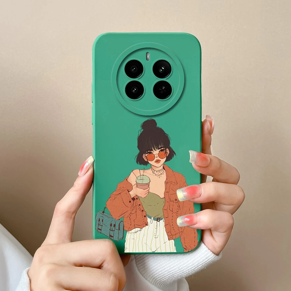 Pretty Sweet Girl Soft Silicone Protective Phone Case