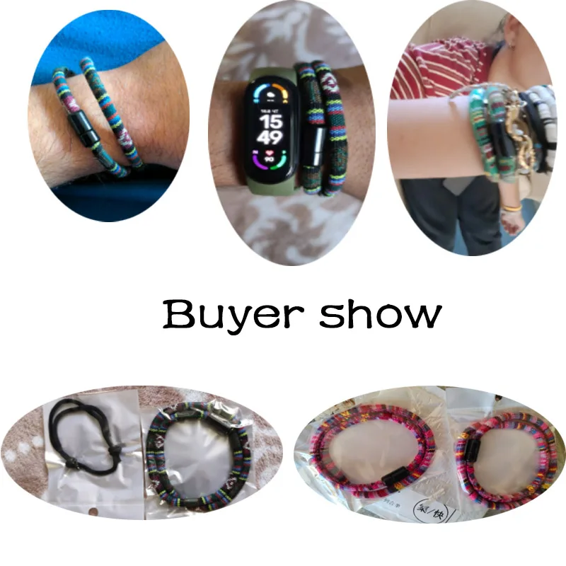 Neu In Männer Böhmen Seil Armband Gewinnen Magnetische Armband Abenteuer Überleben Armband Pulseras Hilo Hombre Strand Surf Brazalete – Detail 13