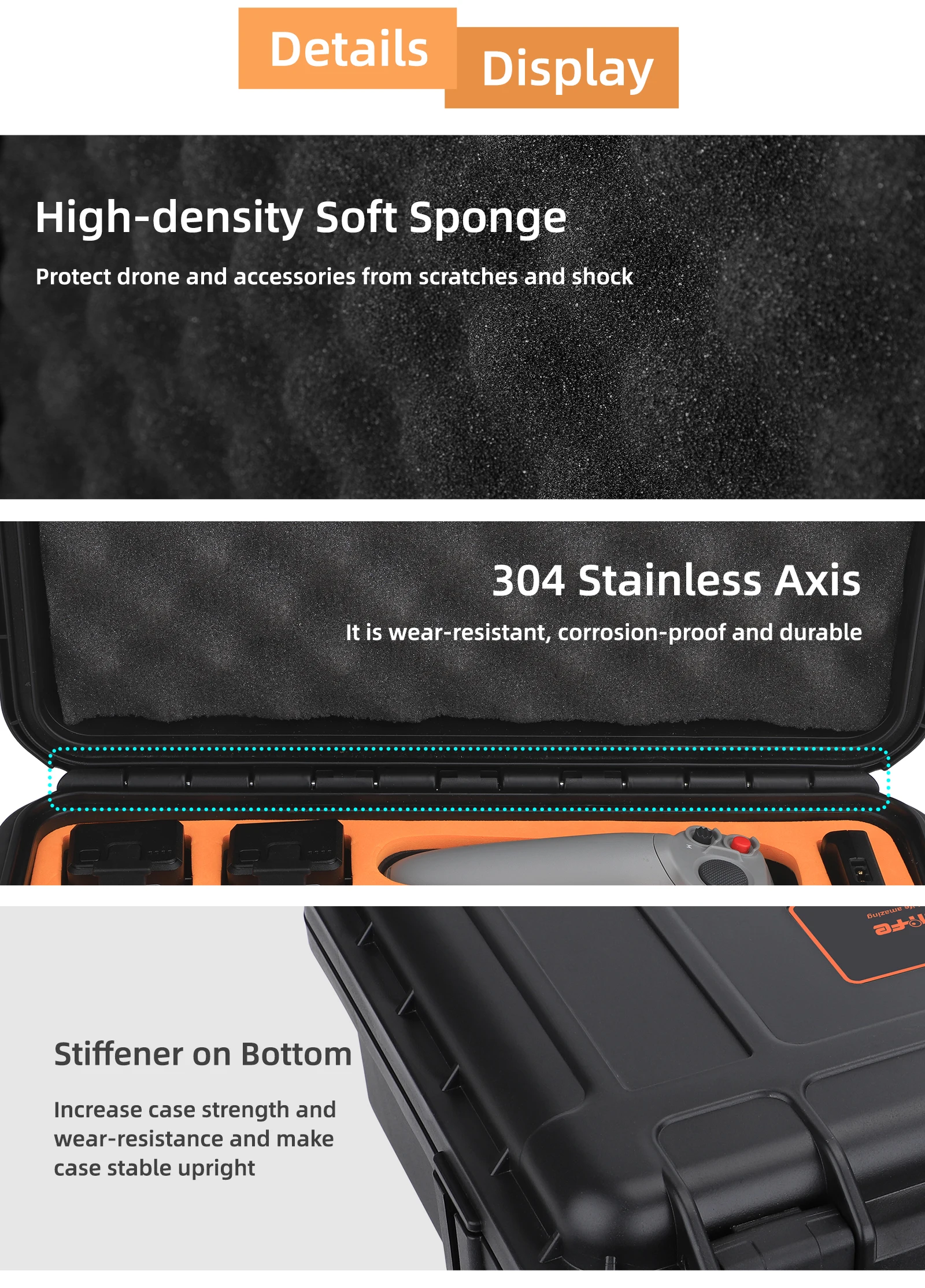 Hard Case for DJI Avata FPV Waterproof Explosion-proof Box Storage Handbag Durable and Drop-resistant Accessories Kit Bag