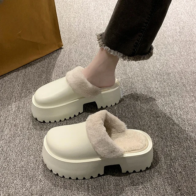 Winter womens slippers