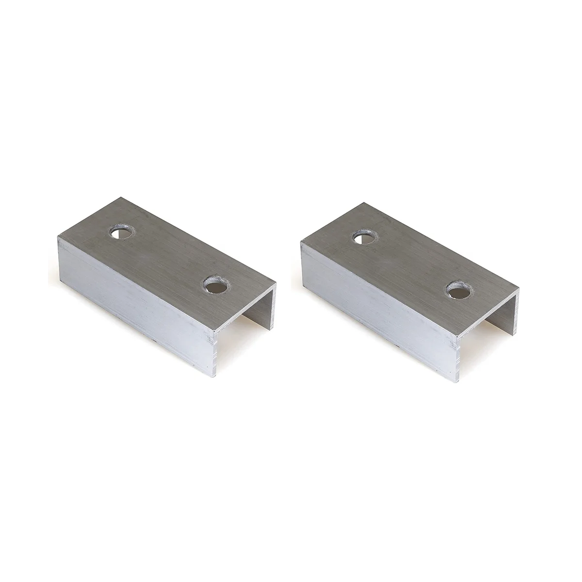 

Aluminium Material PV Solar Panels Solar Module Rail Connector for Mounting Photovoltaic Mounting Rail Pack of 2