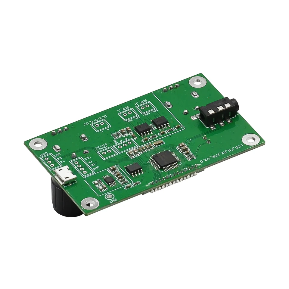 Ricevitore Stereo 87-108 MHz Modulo Ricevitore FM Stereo Digitale DSP PLL 87 -108 MHz - Con Controllo Seriale, Per Progetti Audio, Radio O Automazione Modulo FM DSP PLL 87-108MHz - Foto 10