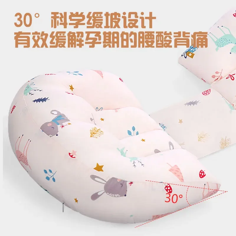 U shaped Lumbar Pillow Sex Decorative Maternity Pregnant Women  