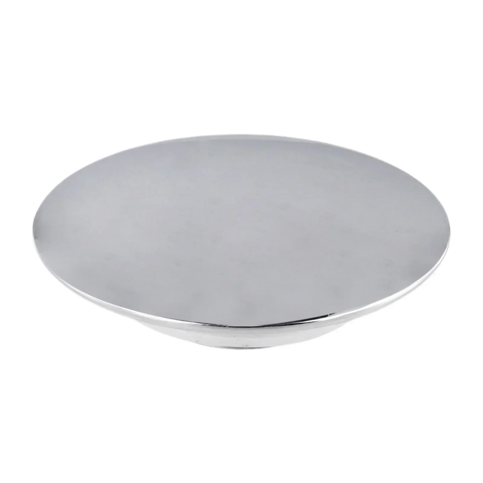 1pc Basin Waste Pop-Up Sink Plug 66mm Silver Chrome Bathroom Basin Sink Up Drain Stopper Drainer Cover Replacement Parts