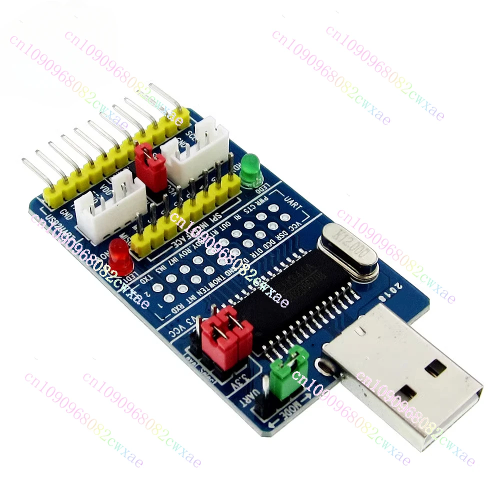 CH341A USB-I2C/IIC/SPI/UART/TTL/ISP 어댑터 EPP/MEM 병렬 변환기