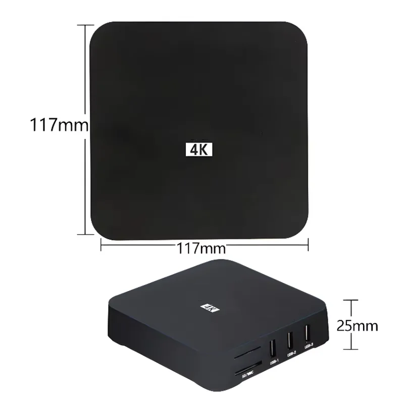 New Smart TV BOX Android 10 WiFi 1GB RAM 8GB ROM 3D Youtube Media Player 4K Set Top Box Smart Tv Box Upgraded Version