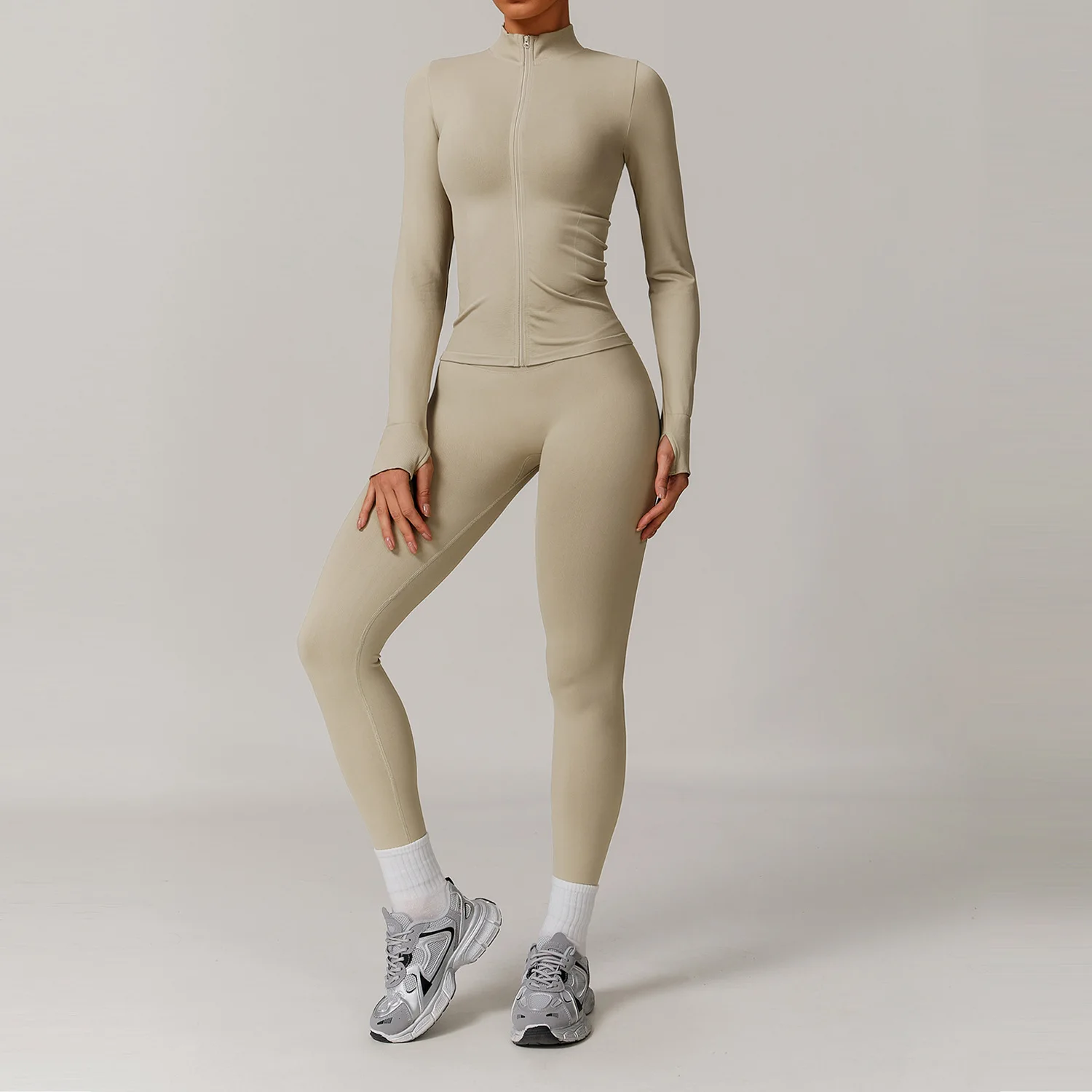 Seamless Yoga Set for Women 2/3PCS Sports Bra & Leggings Fitness Tracksuit