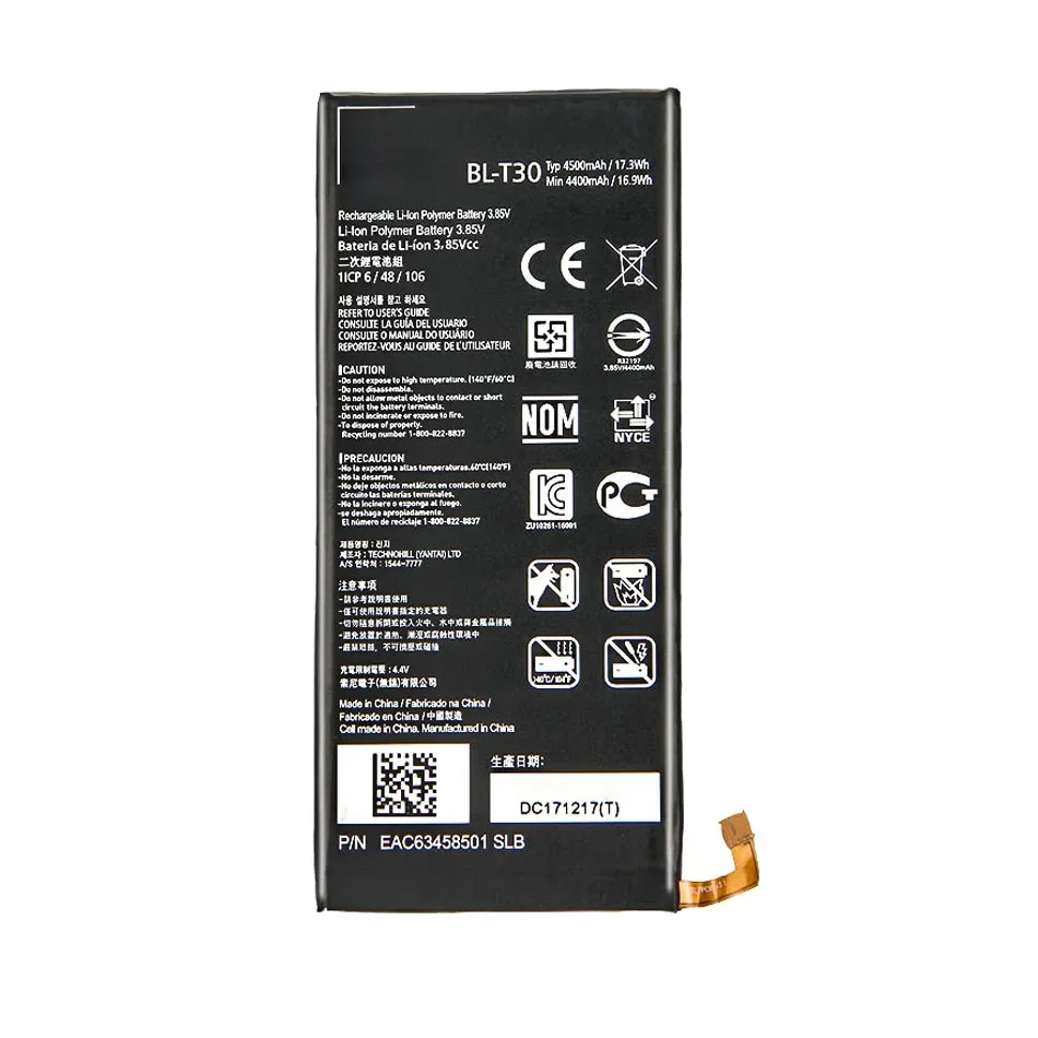 

BL-T30 Replacement Battery For LG X Power 2 II Power2 L64VL M320F M320N M322 L63BL K10 Power M320 M320DSN M320TV MLV7N Bateria