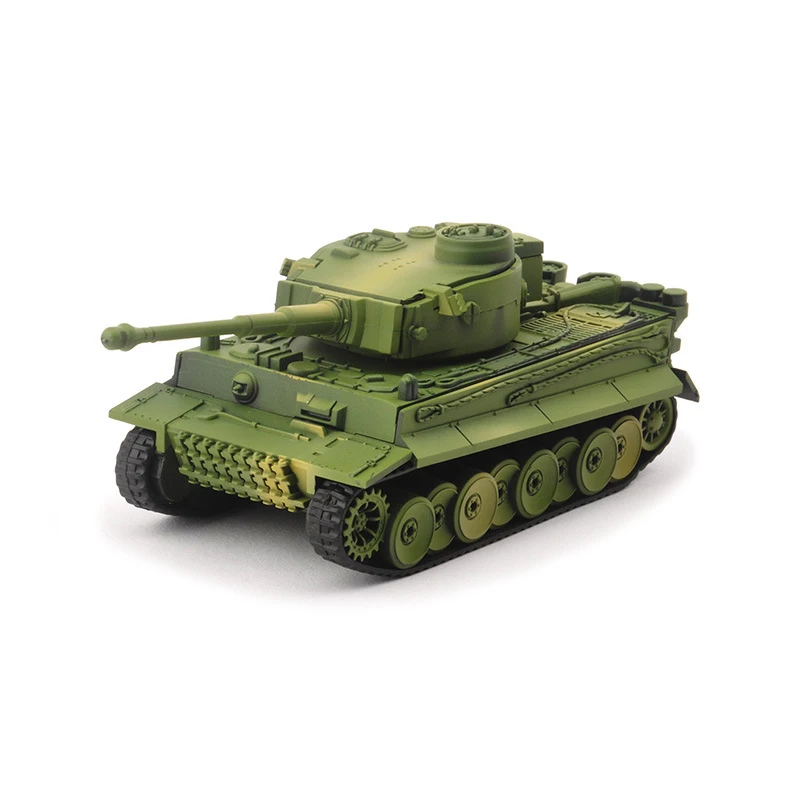 DIY Building Block 4D Assembled Military Model 1/72 Wwii Tiger Tank Square Puzzle Assembly Brick Toys for Children's Gifts Kids