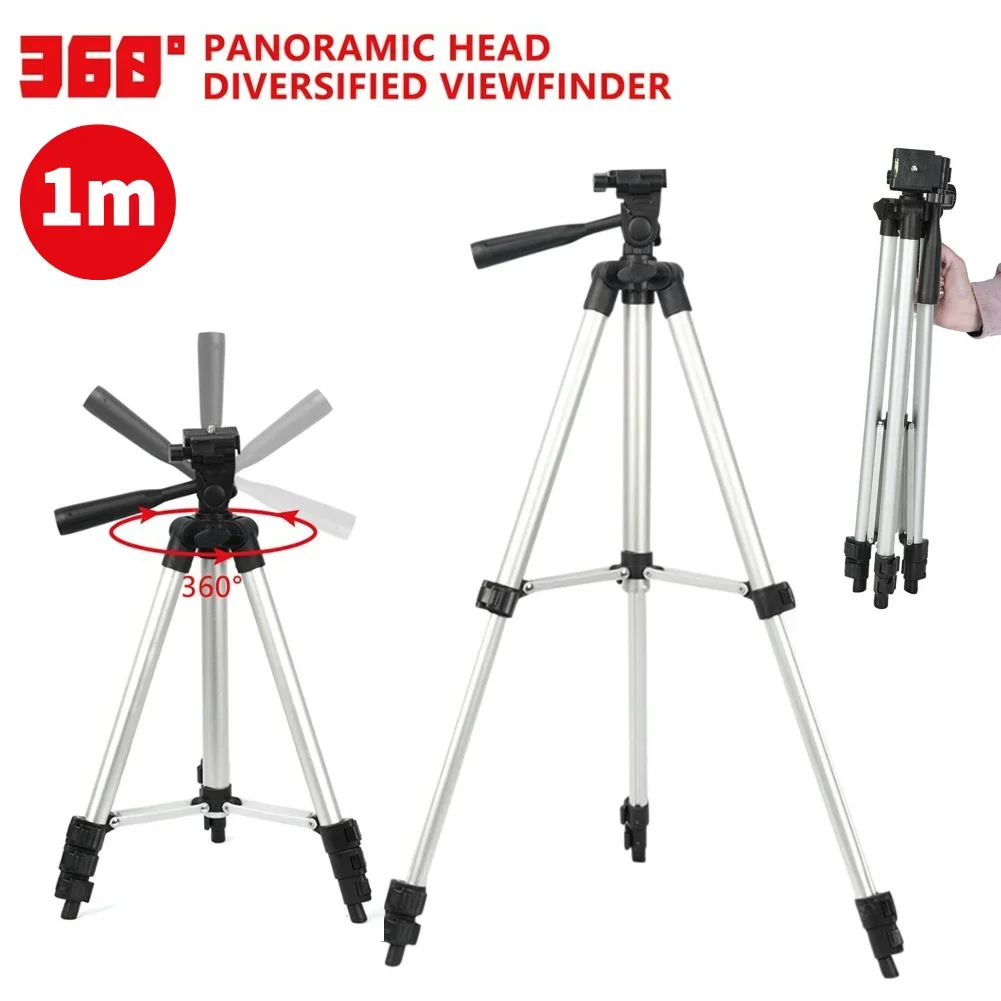 1m Laser Level Tripod Aluminum Alloy Adjustable Height Thicken laser level tripod
