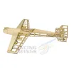 DW Hobby Balsawood Airplane Model RC Electric Plane Trainer 800mm Wingspan Laser Cut Balsa Wood RC Airplane kits to Build T10 2