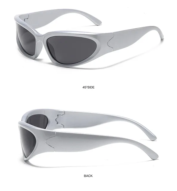 Vintage Sonnenbrille Für Damen Und Herren Mit Verspiegelten Gläsern_voghion.com