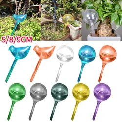 Automatic Plant Watering Bulb PVC Bird Shaped Transparent Self Watering Bulbs Home Garden Plant Dropper Drip Irrigation