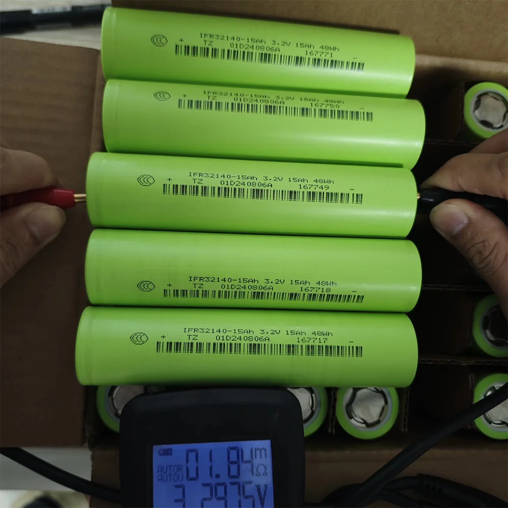 15Ah 20Ah Cylindrical Lifepo4 32140 33140 40135 LFP Rechargeable