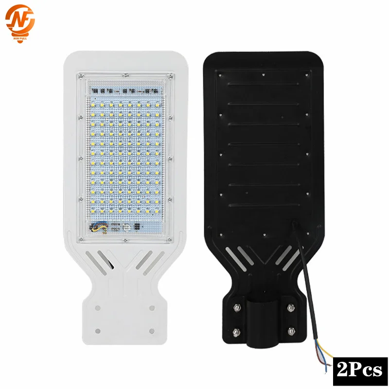 2pcs/lot LED Street Light AC 110V 220V 100W IP65 Waterproof Super Bright Floodlight Lamp For Street Garden Path Courtyard Light 2pcs lot 60w led beam moving head light beam moving heads lights 60w super bright led dj spot light dmx control stage lighting