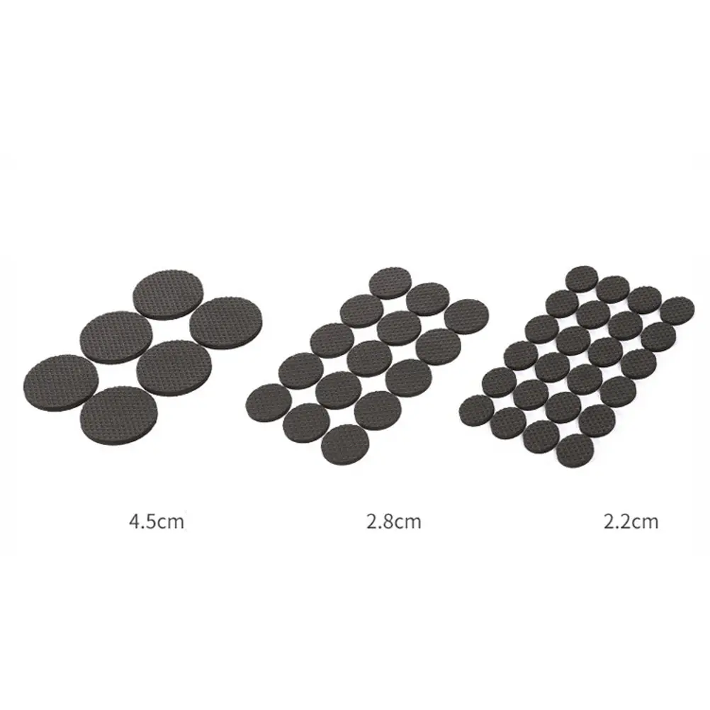 48Pcs 2.2cm 두꺼운 Eva 자체 접착식 바닥 보호 패드 가구 다리용 의자 테이블 미끄럼 방지 무소음 따뜻한 보호