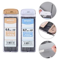 200Pcs/box Mechanical Pencil Leads 0.5/0.7mm HB Pencil Rod Automatic Pencil Core Refills School Art Sketch Drawing Writing Tools 1