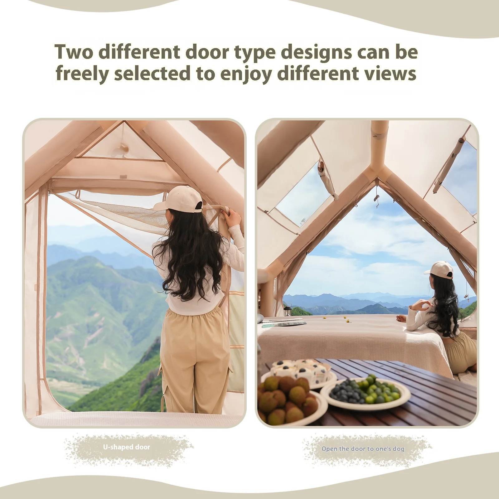 Luxury Inflatable Camping Tent 2