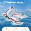 VEVOR EPP Foam RC Plane 2.4G 3CH  Radio Control Aircraft Sea And Air RC Glider Water Land Flying Airplane Toys Gift For Boys 6