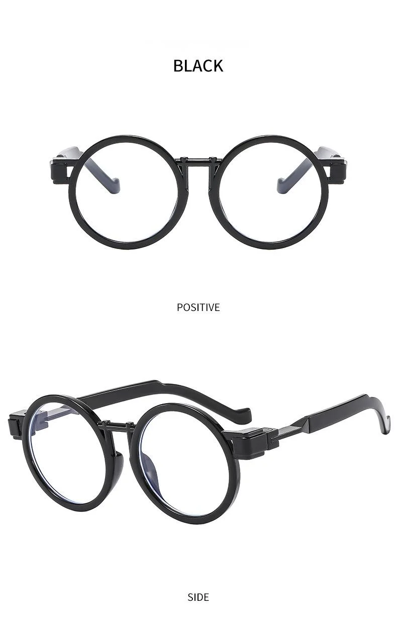Nuovi occhiali da sole con montatura rotonda personalizzati con intarsio in metallo con gambe, occhiali da sole rock da moto per uomo e donna alla moda, occhiali alla moda transfrontalieri_voghion.com