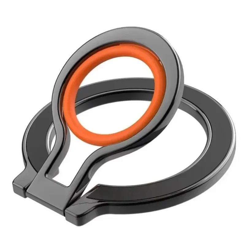 360° Rotation Finger Ring Holder Grip Strong Magnet Bracket Magnetic Mobile Phone Stand For Magsafe iPhone 17 16 15 14 13 12 Pro