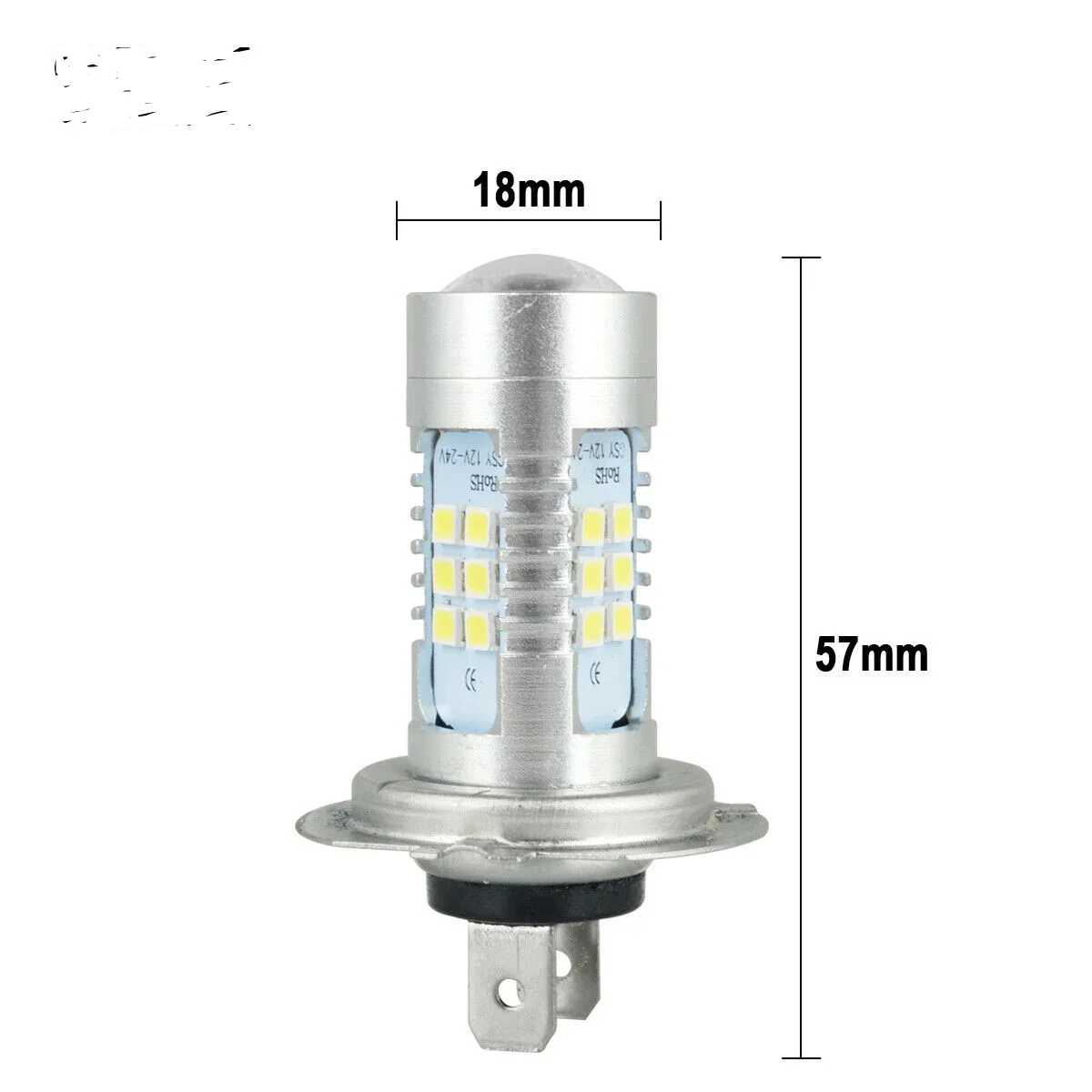 Kit de bombillas LED para faros delanteros de coche, bombillas blancas  superbrillantes de 110 K, haz alto/bajo, 6000 W, 45000LM, H8, H1, H3, H7,  H6, H9, H16, 2 uds. - AliExpress