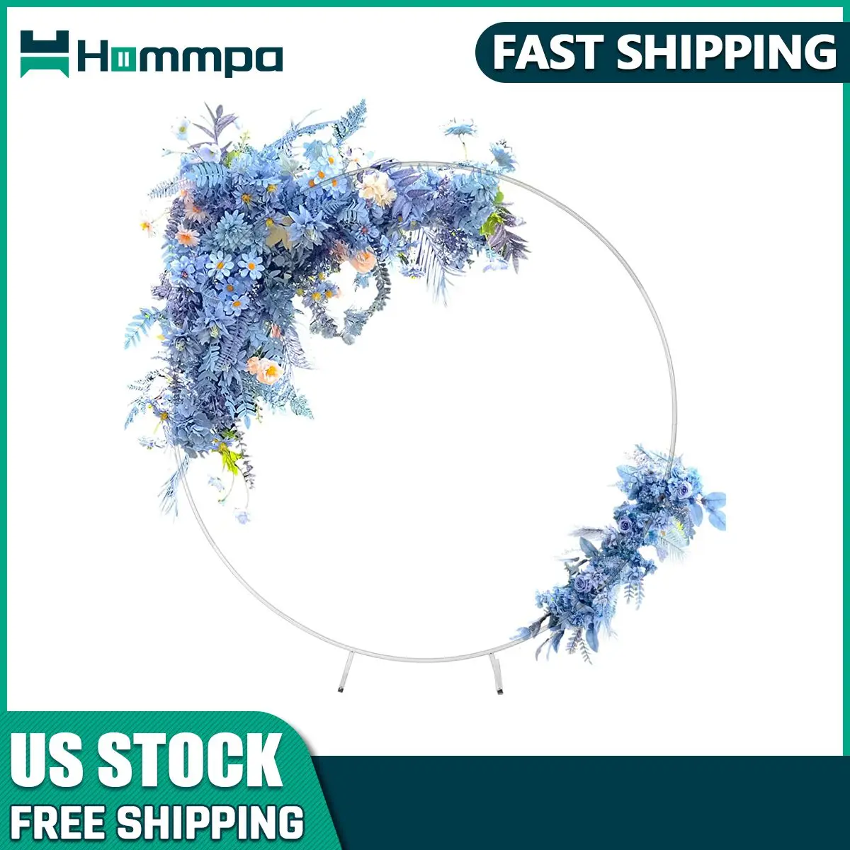 

Circular Wedding Decoration Backdrop Arch Stand Christmas Birthday Party Balloon Hoop Stand Baby Shower Frame Balloons Arche