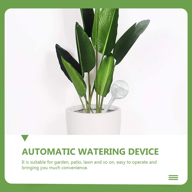 7 Db Tiszta Izzók Műanyag Öntözésgömbök Dekoratív Növények Ön Öntözési Rendszer Kültéri Edények Kerti Öntözés Bulbas Üveg - Image 2