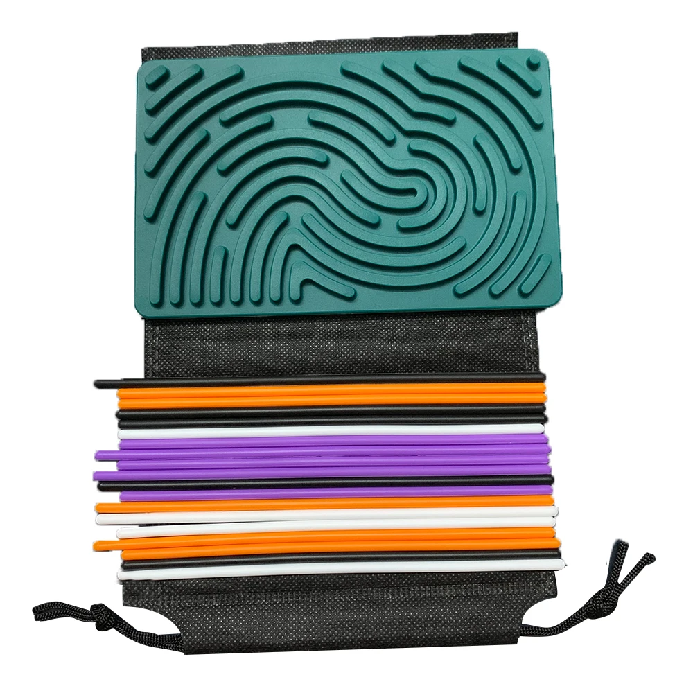 Duyusal Aktivite Panosu, Silikon Sakinleştirici Oyuncak, Stres, Sessiz, Çocuklar İçin Farkındalık 3+ Anksiyete Giderici, Duyusal Tahta