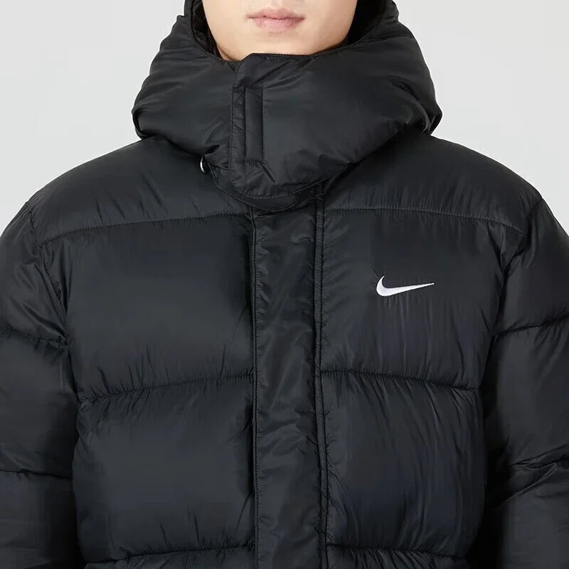 Original NIKE AS M NL TF FILLED PUFFER JKT Men's Hooded Sportswear Jacket For sports jacket