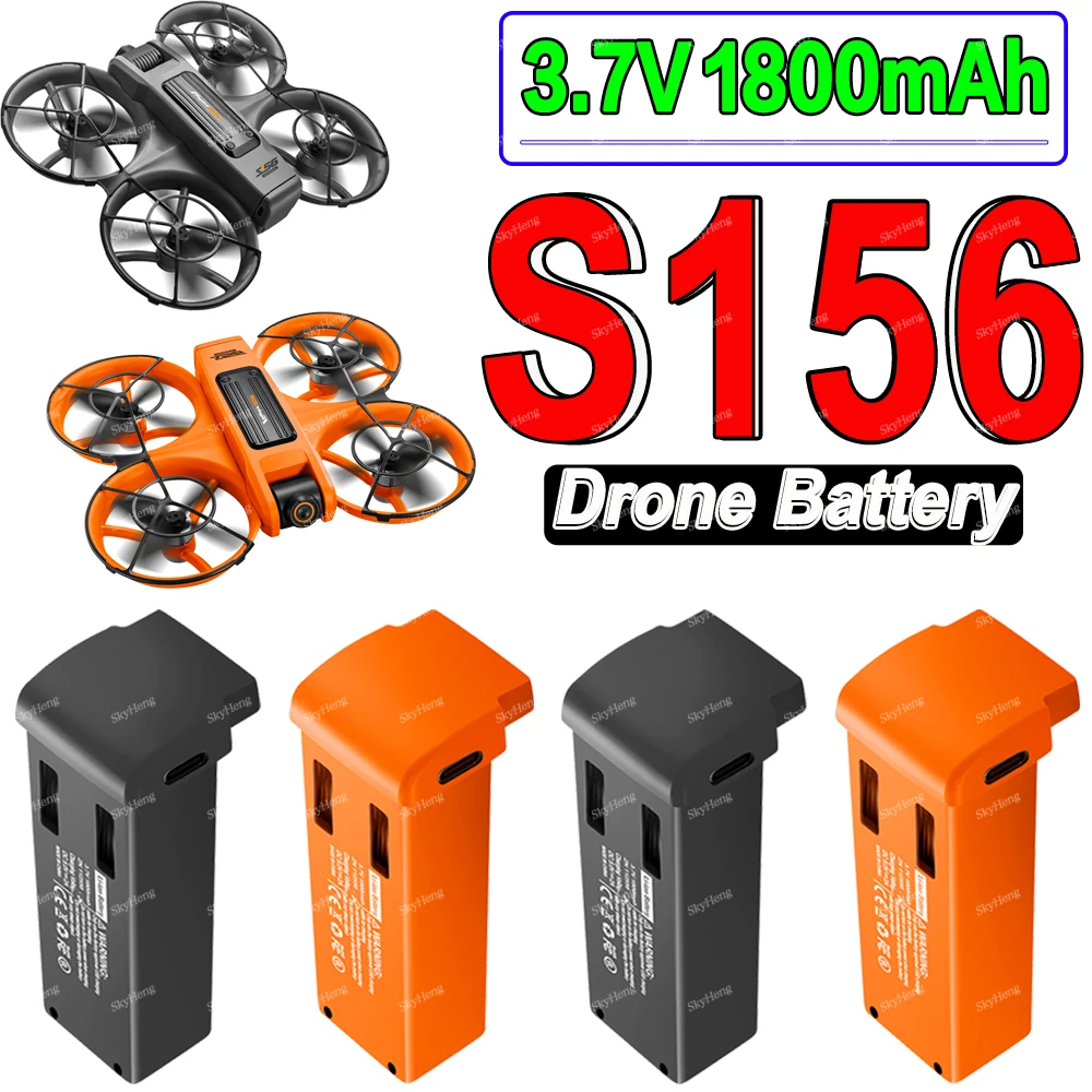 Original S156 Drone Battery 3.7V 1800MAh Battery For S156 RC Quadcopter Replacement Accessory Parts