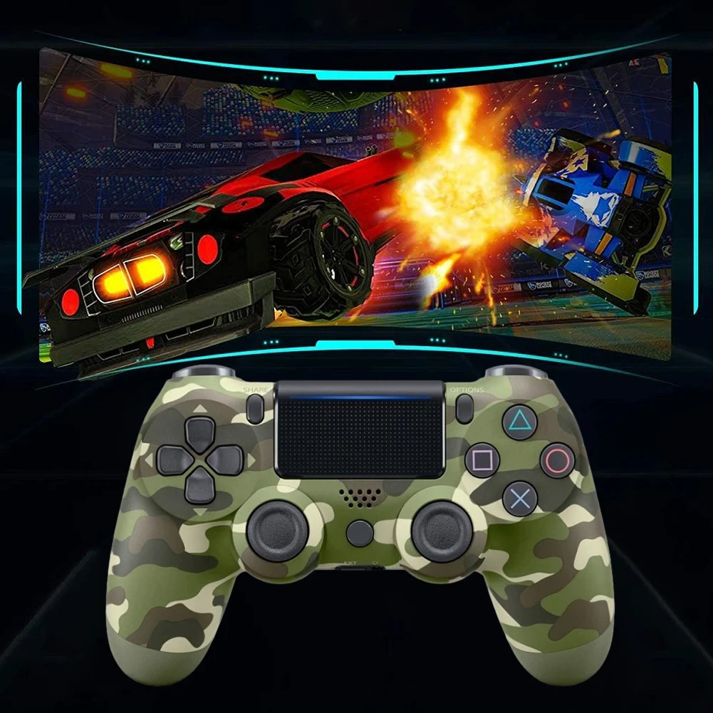 무선 게임패드 PC PS4 블루투스 게임 컨트롤러, 플레이스테이션 4 비디오 게임 콘솔, 조이스틱 노트북 게임 컨트롤