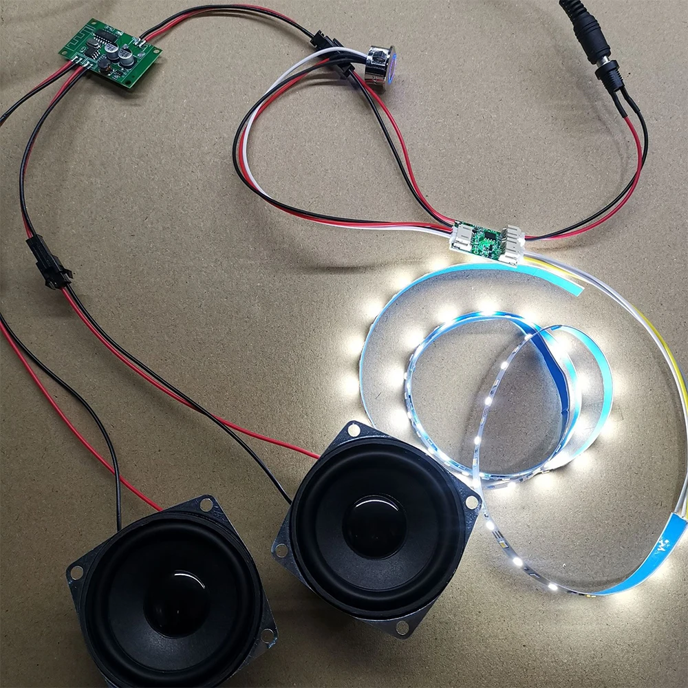 DC 8-12V LED Dimmer Touch Sensor Switch Infinitely Dimming Brightness Control Board Button