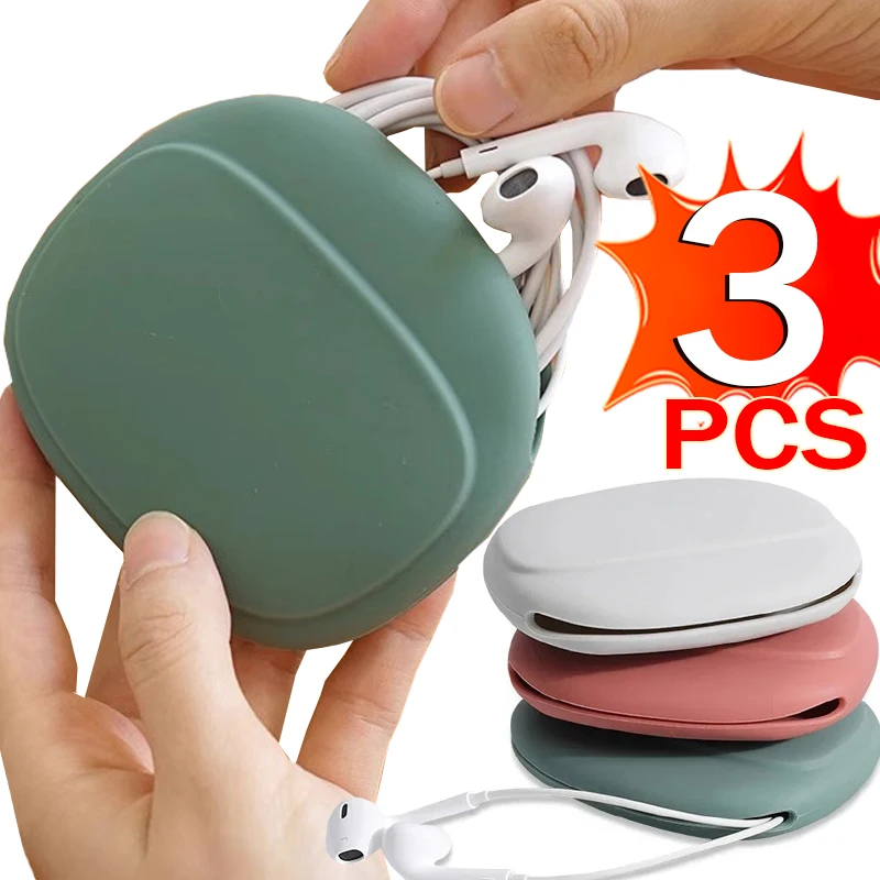 3pezzi Organizzatore Di Magnetico In Silicone Avvolgitore Per - Foto 8