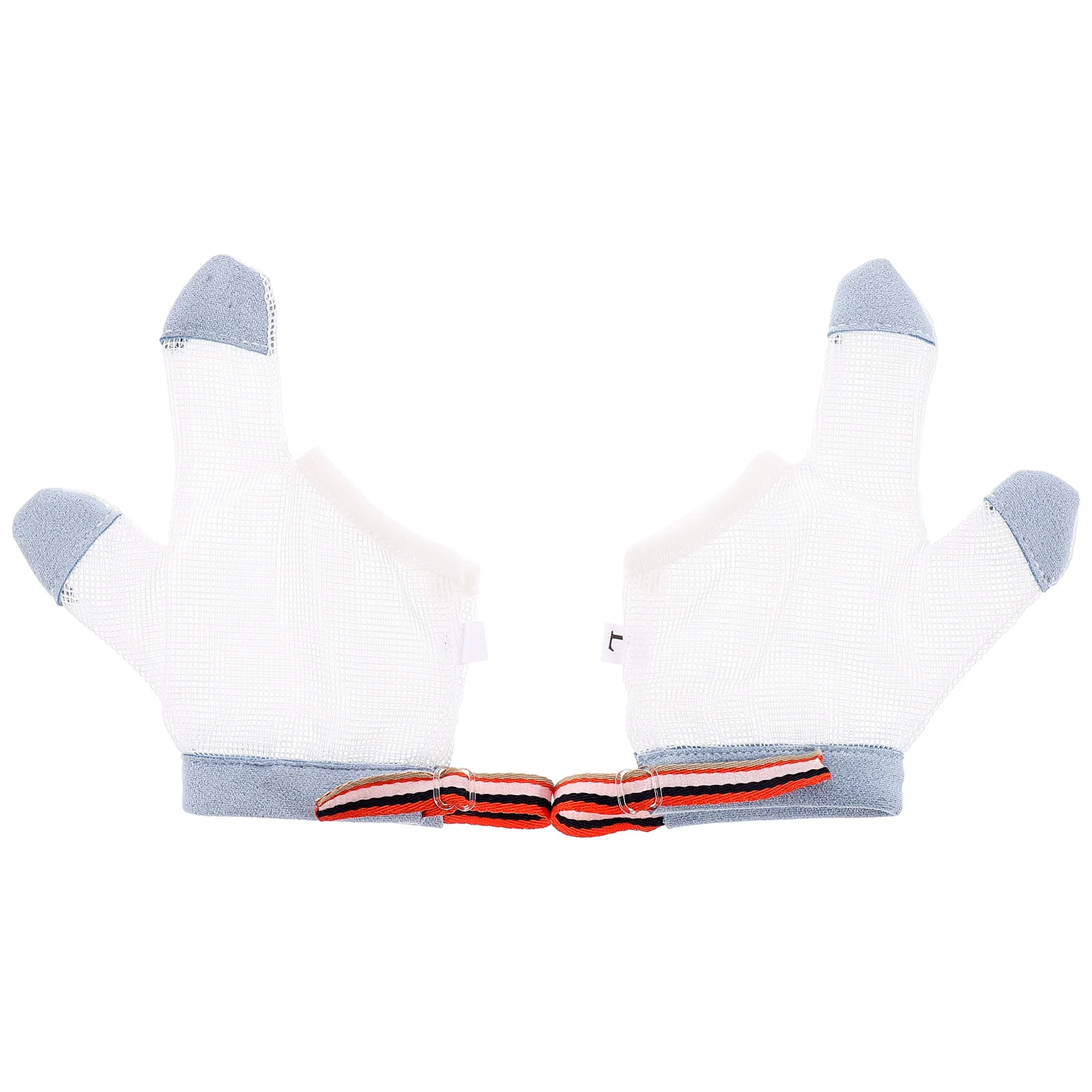 

Baby Teething Gloves Nylon Half-Finger Baby Gloves Chewable Newborn Nursing Teether Infant Sucking Fingers Toy